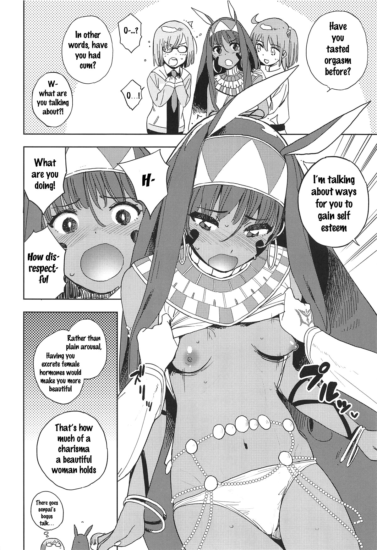 Hentai Manga Comic-Pharaoh Have You Been Seeing Dreams Of a Squirting Queen?-Read-6